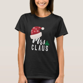 De heer Claus en mevrouw Claus paar Kerstmis T-shirt
