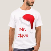 de heer Claus T-shirt (Voorkant)