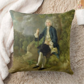 de heer Clayton Jones, c.1744-45 (olie op canvas) Kussen (Deken)