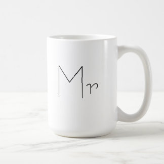 De heer Coffee Cup voor mannen en vrouwen Koffiemok