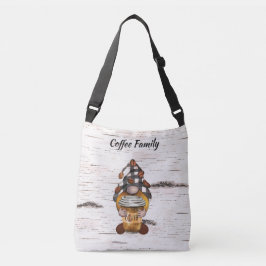 de heer Coffee Gnome Crossbody Tas