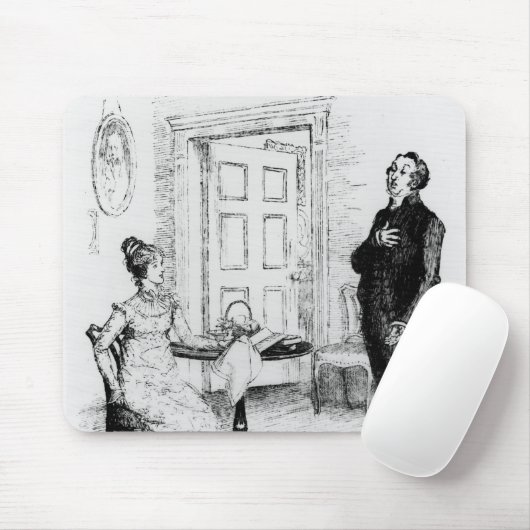 De heer Collins en Elizabeth Muismat (Met muis)