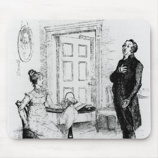 De heer Collins en Elizabeth Muismat (Voorkant)