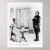 De heer Collins en Elizabeth Poster (Voorkant)