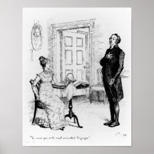 De heer Collins en Elizabeth Poster