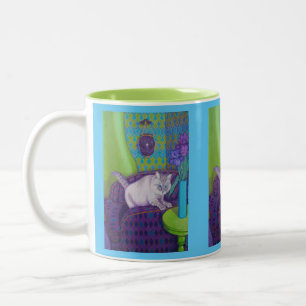 "De heer Cookie Two-Tone Mok, 11 oz Tweekleurige Koffiemok