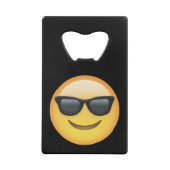 de heer Cool Emoji Creditkaart Flessenopener (Achterkant)