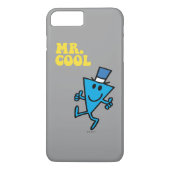 de heer Cool | Gele letters Case-Mate iPhone Case (Achterkant)