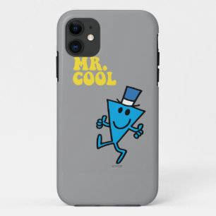 de heer Cool Gele letters Case-Mate iPhone Case