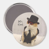 de heer Cool Magneet (Voorkant / Achterkant)