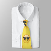 de heer Cool Sunglazen Emoji Stropdas (Gebonden)