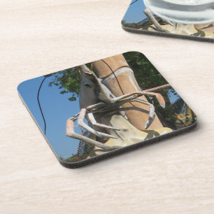 De heer Crustacean AKA Lobster Head ... Boeddhisti Drankjes Onderzetter