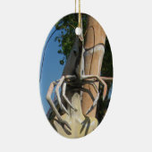 De heer Crustacean AKA Lobster Head ... Boeddhisti Keramisch Ornament (Rechts)