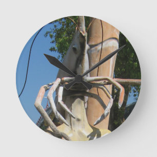 De heer Crustacean AKA Lobster Head ... Boeddhisti Ronde Klok