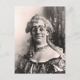 De heer Dan Leno als Moeder Goose Briefkaart