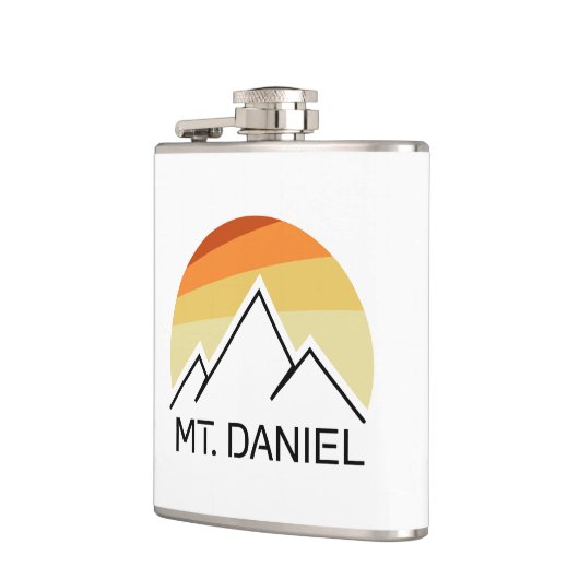 De heer Daniel Washington Retro Heupfles (Links)