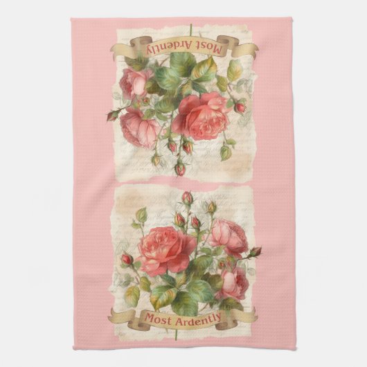 De heer Darcy is het meest oplettend Theedoek (Verticaal)