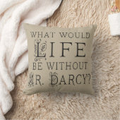 de heer Darcy Jane Austen Lover Quote Pillow Kussen (Deken)