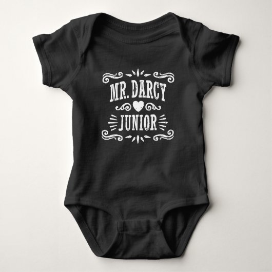 de heer Darcy junior Romper (Voorkant)