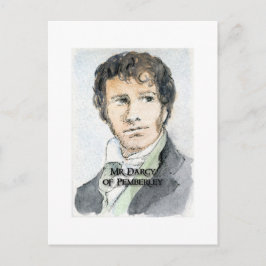 De heer Darcy of Pemberley Briefkaart