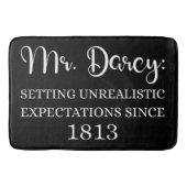 De heer Darcy: onrealistische verwachtingen sinds  Badmat (Voorkant)