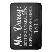 De heer Darcy: onrealistische verwachtingen sinds  Badmat (Voorkant Verticaal)