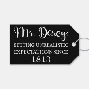 De heer Darcy: onrealistische verwachtingen sinds Cadeaulabel