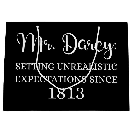 De heer Darcy: onrealistische verwachtingen sinds  Groot Cadeauzakje (Voorkant)