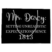 De heer Darcy: onrealistische verwachtingen sinds  Groot Cadeauzakje (Achterkant)