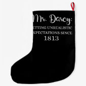 De heer Darcy: onrealistische verwachtingen sinds  Grote Kerstsok (Achterkant)