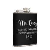 De heer Darcy: onrealistische verwachtingen sinds  Heupfles (Rechts)