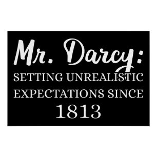 De heer Darcy: onrealistische verwachtingen sinds Perfect Poster
