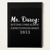 De heer Darcy: onrealistische verwachtingen sinds  Planner (Achterkant)