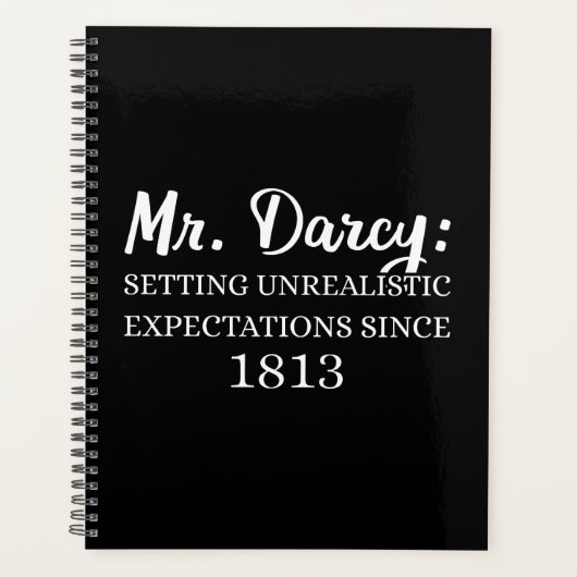 De heer Darcy: onrealistische verwachtingen sinds  Planner (Voorkant)