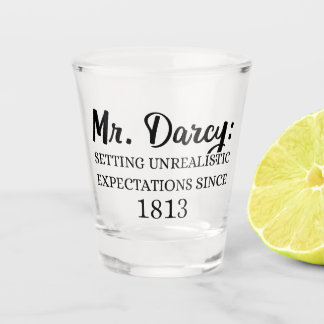 De heer Darcy: onrealistische verwachtingen sinds  Shot Glas