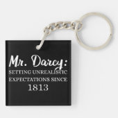 De heer Darcy: onrealistische verwachtingen sinds Sleutelhanger (Achterkant)