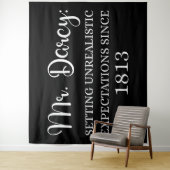 De heer Darcy: onrealistische verwachtingen sinds  Wandkleed (In situ)