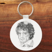 de heer Darcy- Pride and Prejudice Sleutelhanger (Voorkant)