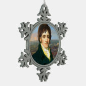 de heer Darcy Snowflake Ornament (Links)