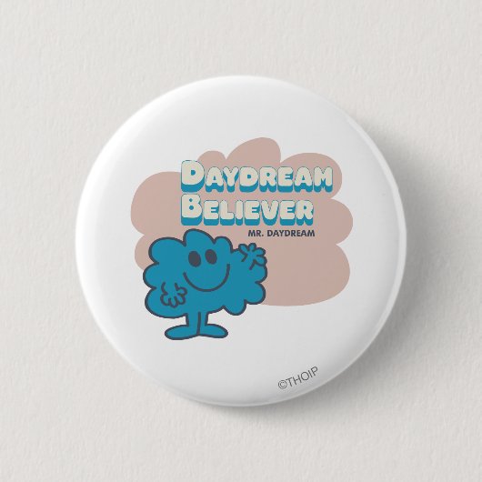 de heer Daydroom Believer Ronde Button 5,7 Cm (Voorkant)