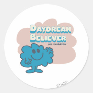 de heer Daydroom Believer Ronde Sticker