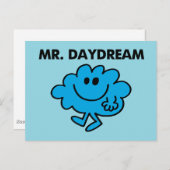 de heer Daydroom Classic Pose Briefkaart (Voorkant / Achterkant)