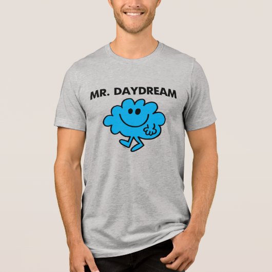 de heer Daydroom Classic Pose Tri-Blend Shirt (Voorkant)