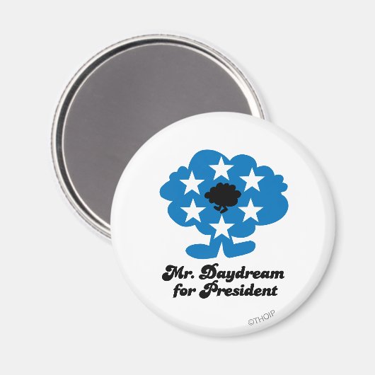 de heer Daydroom For President Magneet (Voorkant / Achterkant)