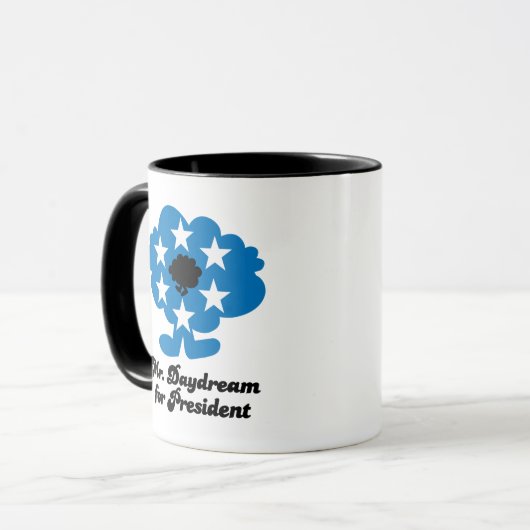 de heer Daydroom For President Mok (Voorkant links)