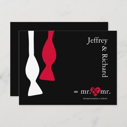 De heer & de heer Do, het Briefkaart van de Wiskun (Voorkant / Achterkant)