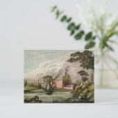 De heer de Molen van de Zijde van Thomas Lombe's, Briefkaart (Staand voorkant)