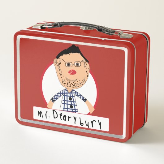 de heer Dearybury Lunchbox (Achterkant)