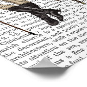 De heer Deer en mevrouw Rabbit Poster (Hoek)