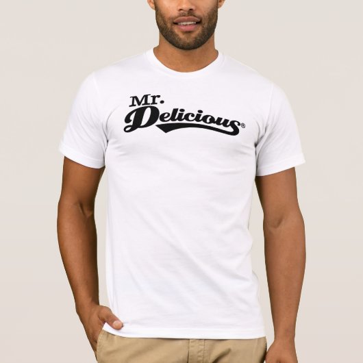 De heer Delicious Shirt (Voorkant)